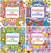 Mandalas para colorear (4 títulos)