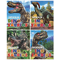 Supercolor dinosaurios (4 títulos)