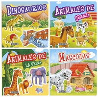 Maquetas de animales (4 títulos)