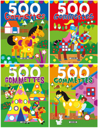 500 gommettes (4 títulos)