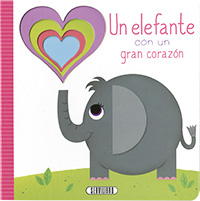 Un elefante con un gran corazón
